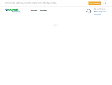 Tablet Screenshot of animo-concept.com